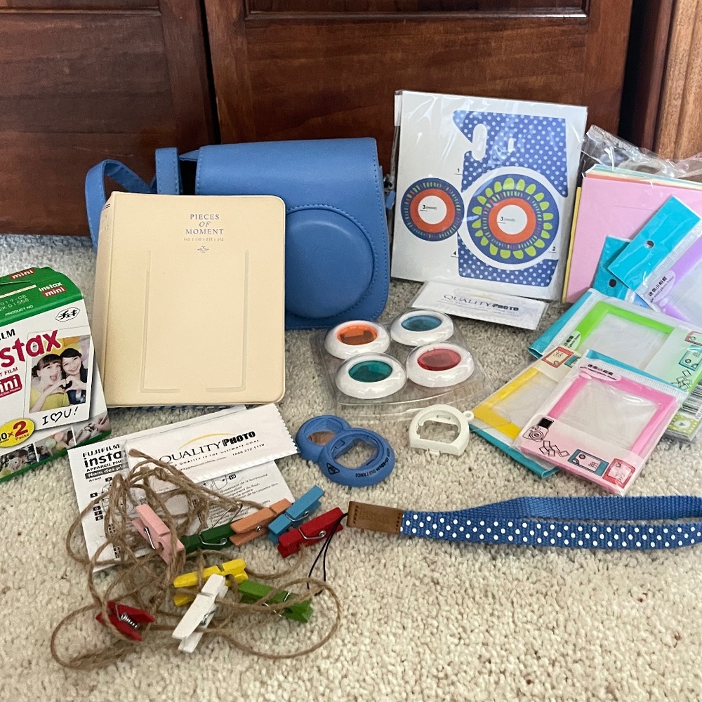 instax Fuji camera set